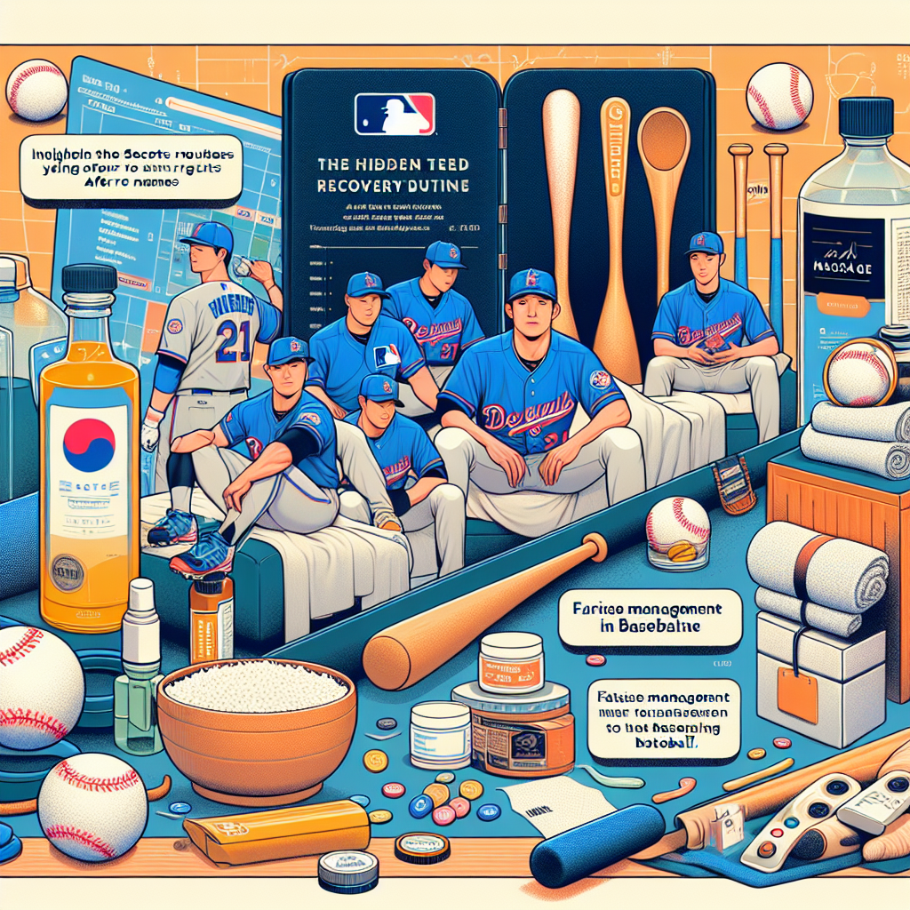 MLB 선수들의 숨겨진 회복 루틴: 마사지위키 팁으로 배우기